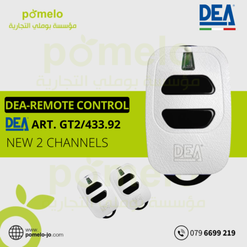 DEA-REMOTECONTROL-Art. GT2Mnew 2 channels